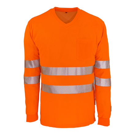 Image de T-shirt à manches longues Haute Visibilité PILATUS