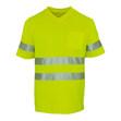 Bild von Warnschutz-Shirt SÄNTIS Hivis Gelb