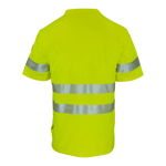 Bild von Warnschutz-Shirt SÄNTIS Hivis Gelb